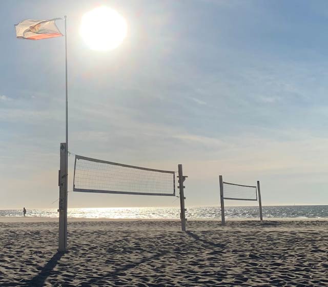 Hermosa Beach Volleyball Courts