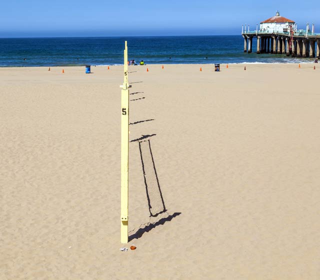 Hermosa Beach Volleyball Courts
