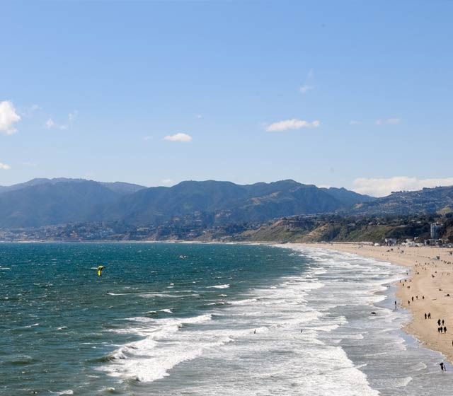 Santa Monica Beach Volleyball Courts