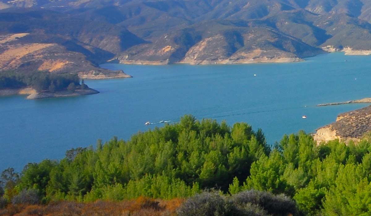 Castaic Lake in Southern California