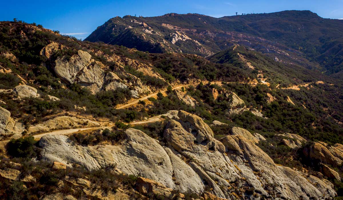 Calabasas Peak Trail via Red Rock Canyon Park, California