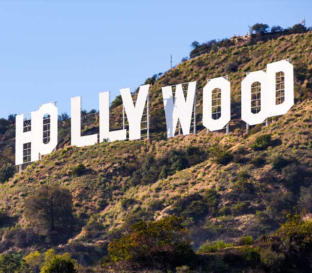 Hollywood Sign - Hollywood Hills is both one of the most affluent and ...