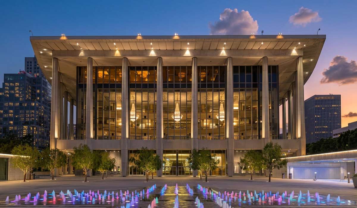 Ahmanson Theatre in Los Angeles hosting Broadway musicals, theater performances, and live stage events