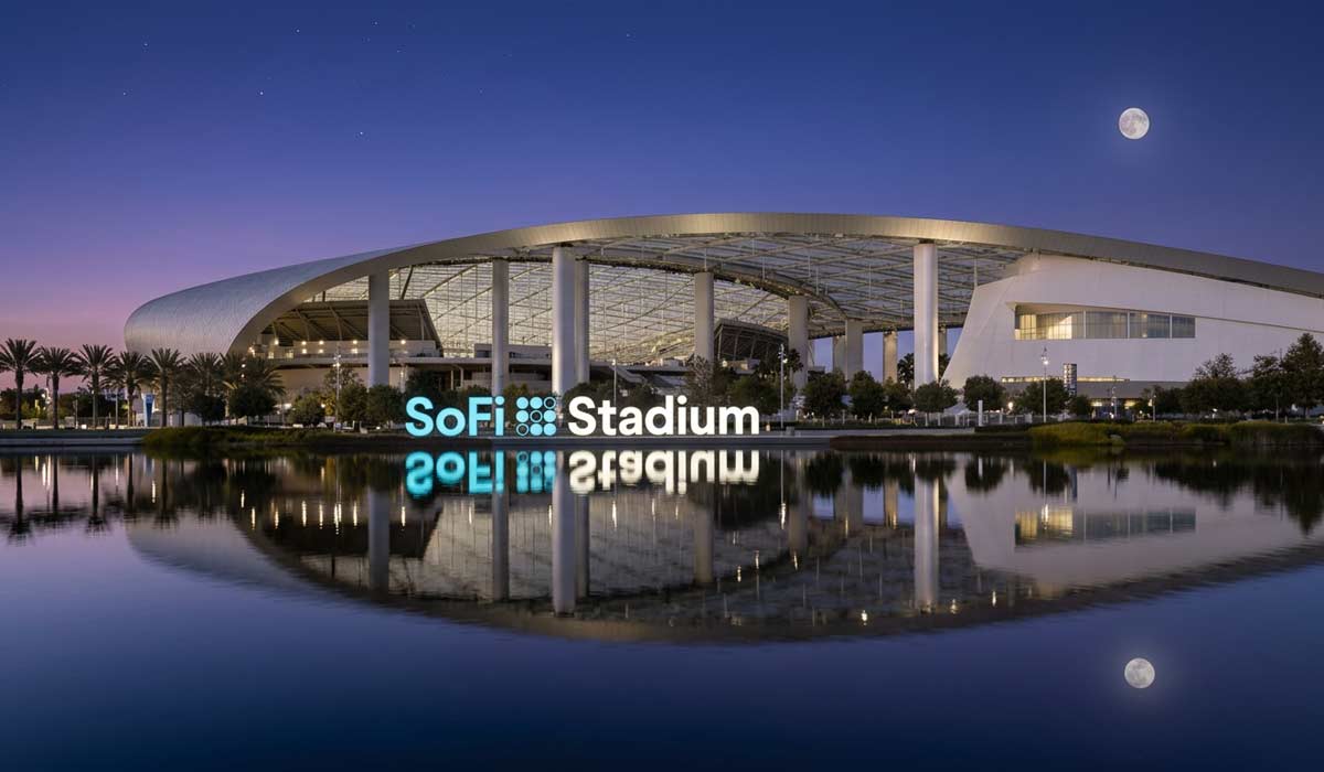 SoFi Stadium in Inglewood hosting NFL games, concerts, and major international events